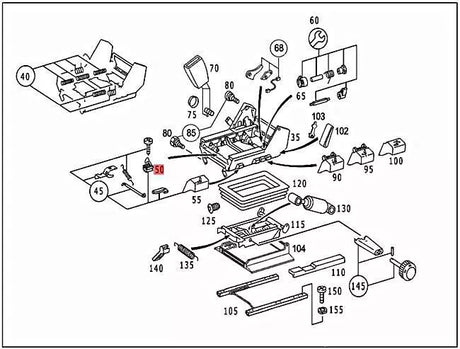 Sliding Jaw Seat Rail / Slide Shoe