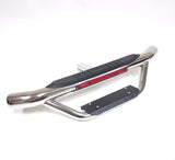 Chrome Towing Hitch Step with Brake Light