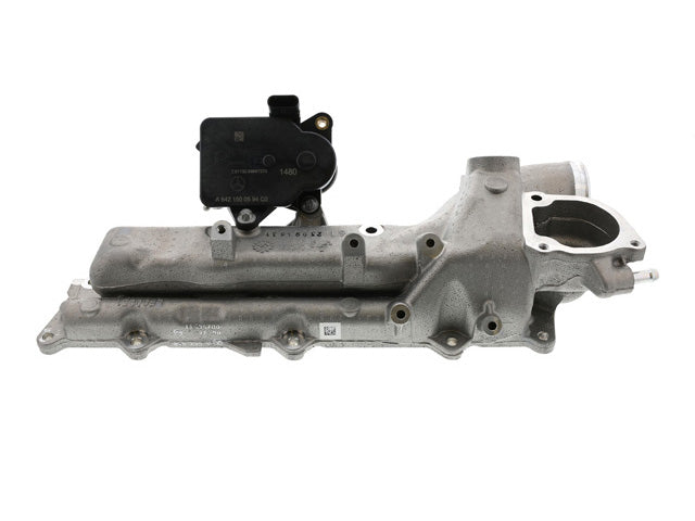 Genuine Mercedes Passenger Right Intake Manifold with Servo OM642 3.0L V6