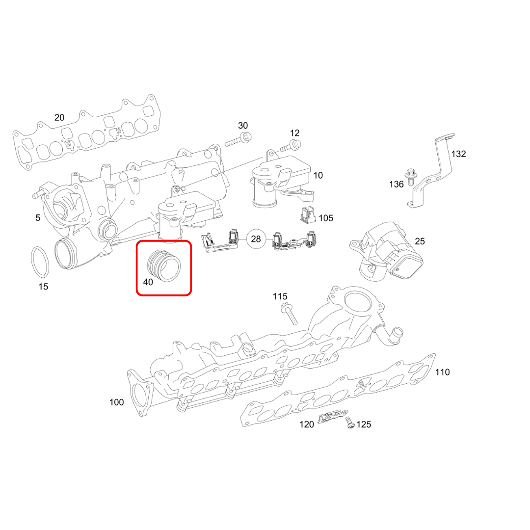 Intake Pump Socket for Sprinter 2007-2022 3.0L V6 OM642
