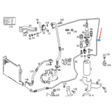 Coolant Pipe from Expansion Valve to Receiver Drier for Sprinter T1N 2002-2006