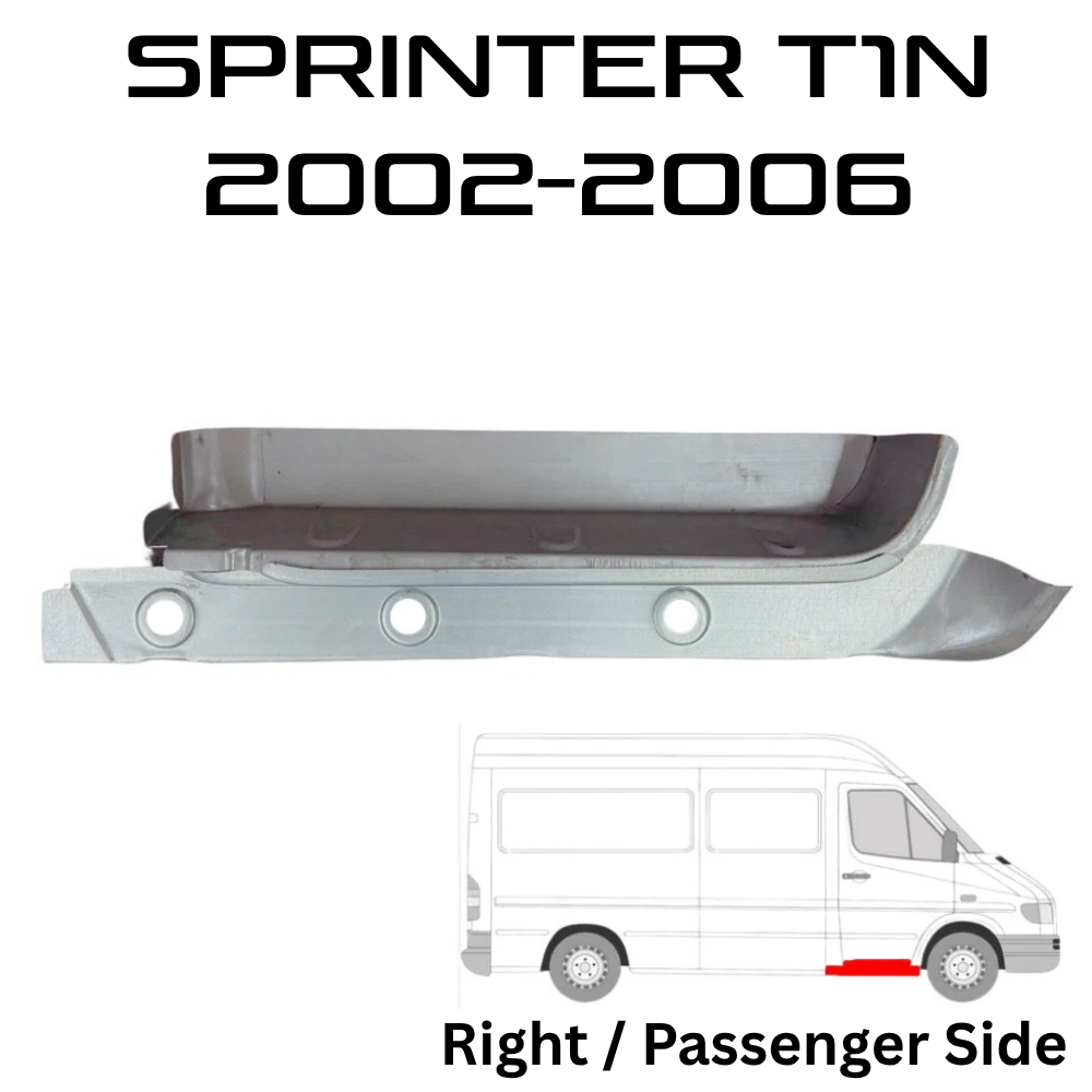 Right Passenger Side Door Step with Inner Seal for Mercedes Dodge Spri ...