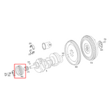 Crankshaft Pulley / Harmonic Balancer / Vibration Damper for Sprinter V6 OM 642 2007-2019