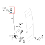Rear Door Lock Latch for Sprinter 2019-2024
