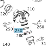 Genuine Turbocharger Intercooler Intake Silencer O-Ring